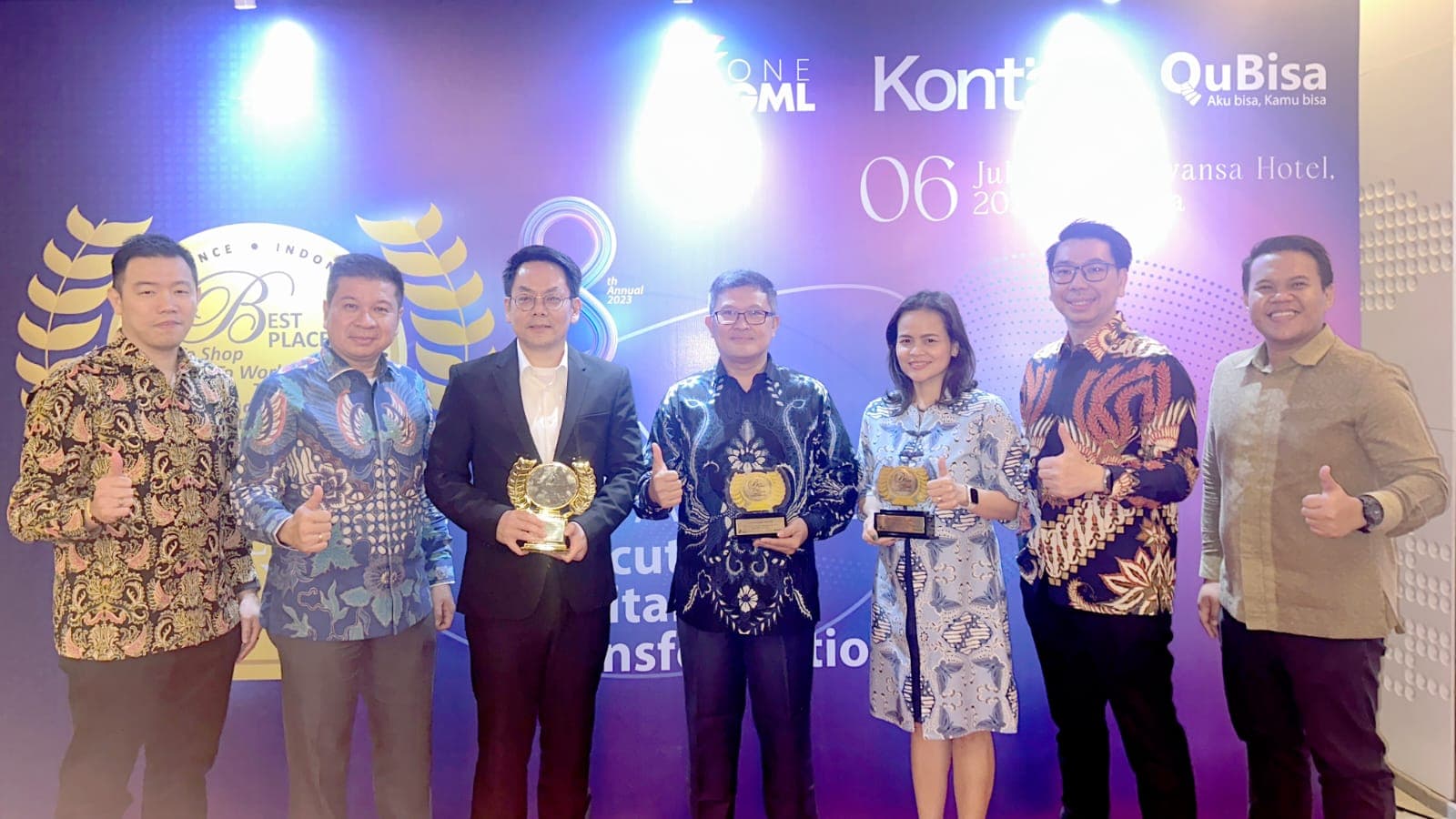 GRP Raih Tiga Penghargaan dalam Ajang SPEX 2 DX Award