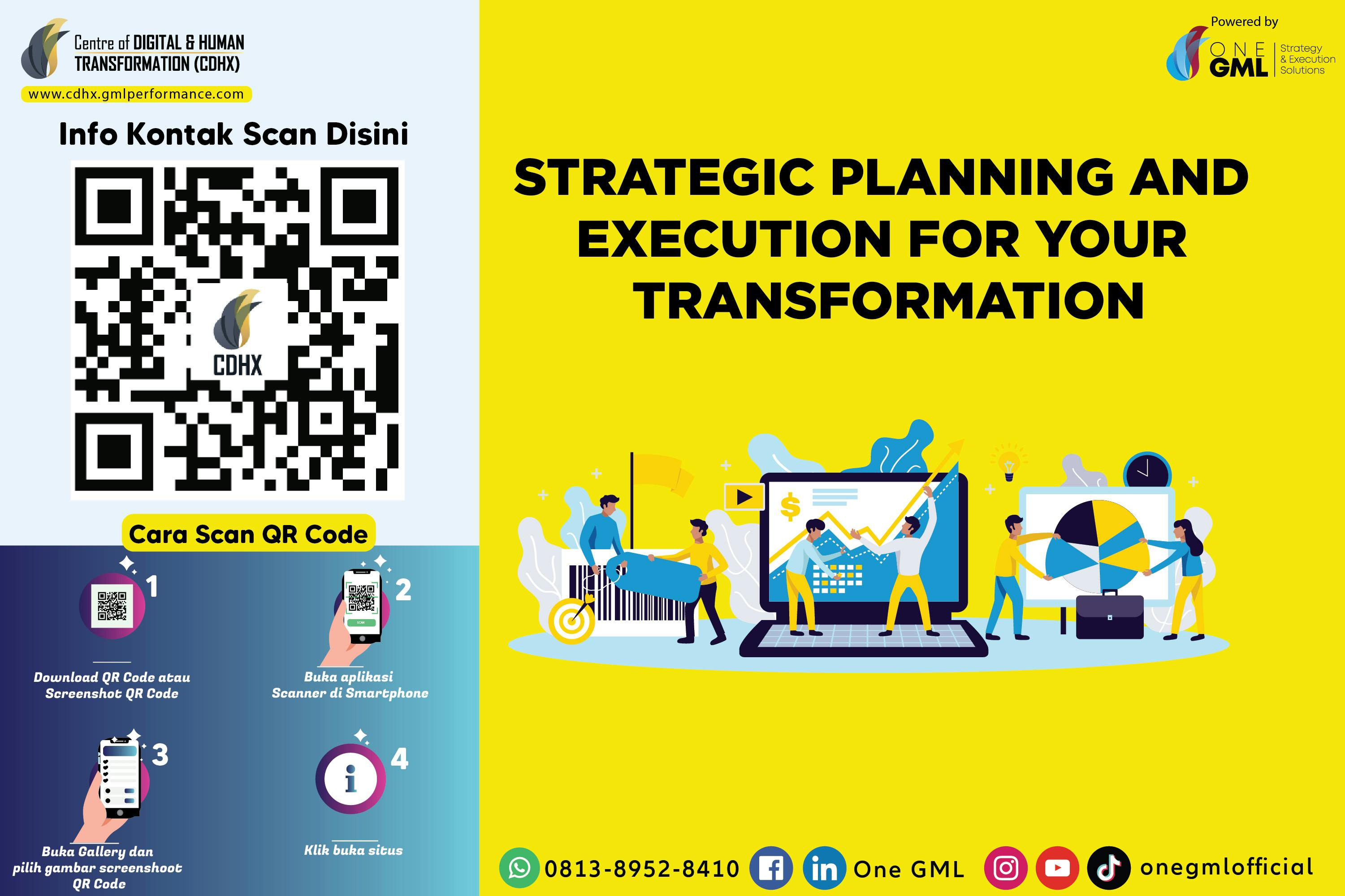 Strategic Planning and Execution for your Transformation