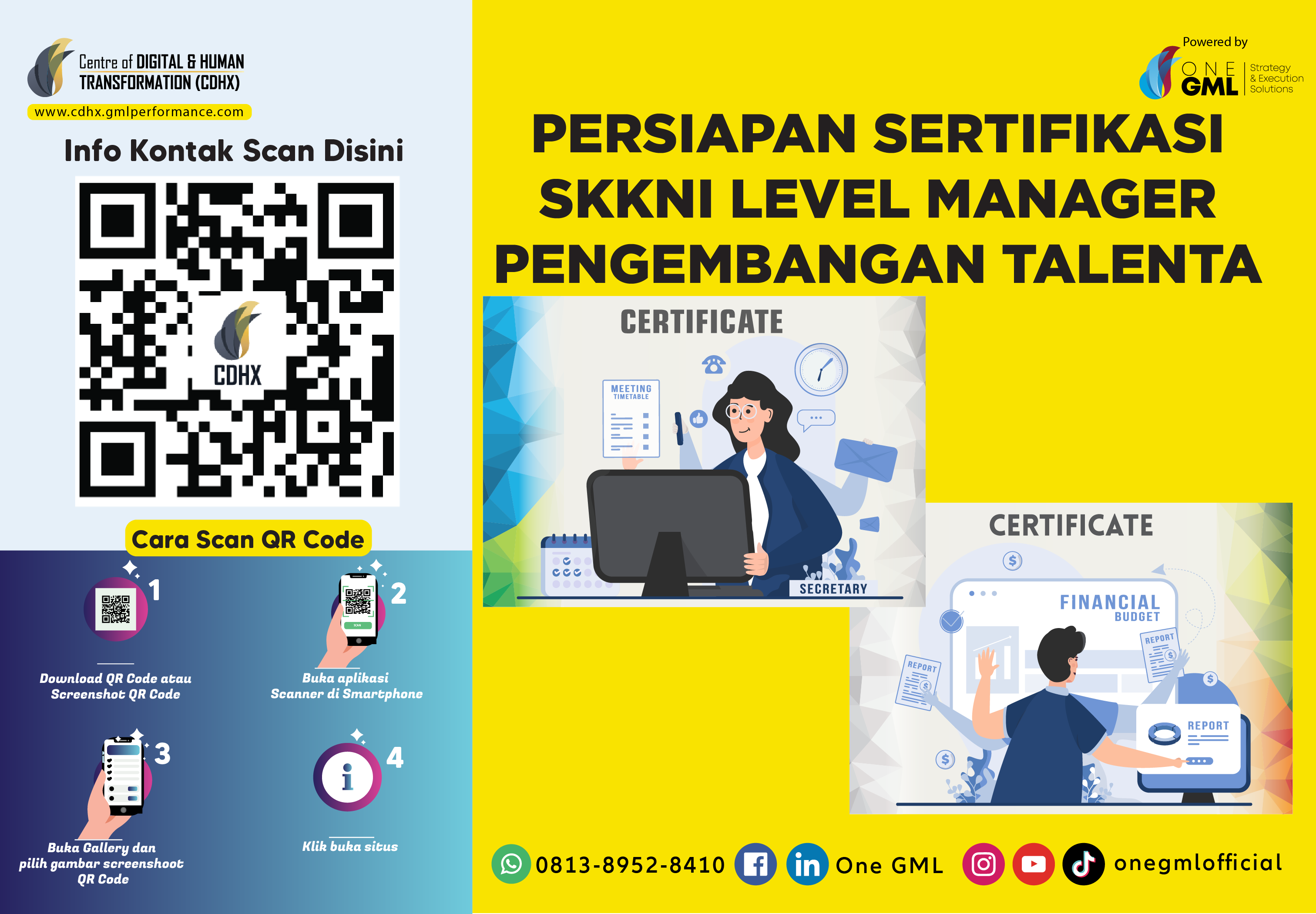 Akselerasi Sertifikasi SKKNI Level Manager Pengembangan Talenta PLUS
